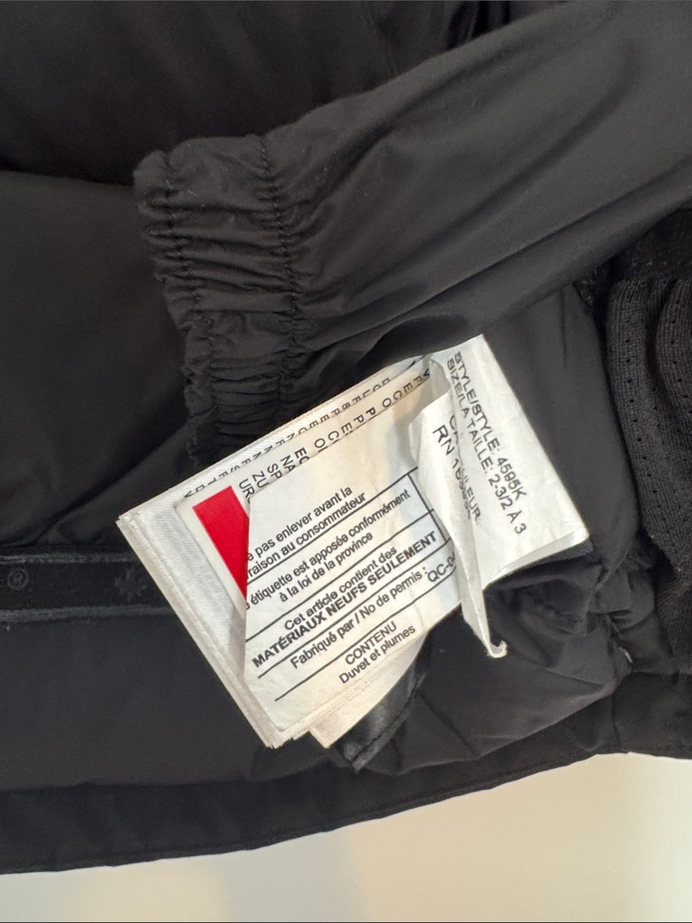 Canada Goose Kids Unisex Black Hooded Puffer Jacket Size 2-3 - Picture 11 of 15